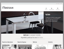 Tablet Screenshot of indesan.com